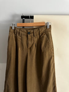 Relaxed Fit Pleated Trousers (Sized 28" Waist)