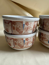 Load image into Gallery viewer, Set of 4 Vintage Hershey’s Bowls (Rare!)