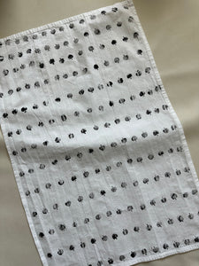 Hand Stamped Tea Towel (18”x28”)