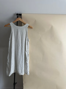 Linen Blend Mini Dress (Sized XS/S)