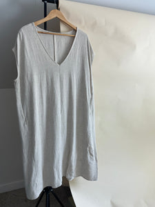 Linen (Blend) Swing Dress