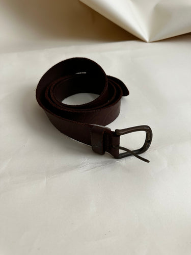 Vintage Leather Belt (Sized 45-50