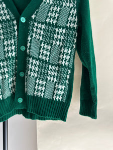 Vintage Knit Cardigan (Sized XXS/XS)