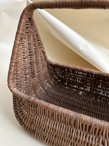 Woven Basket with Handle