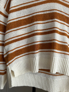 Striped Sweater Hoodie (Sized XXS/XS)