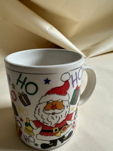 Vintage Christmas Mug - Ho Ho Ho