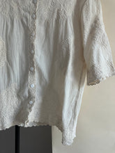 Load image into Gallery viewer, Cotton Embroidered Blouse