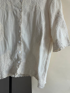 Cotton Embroidered Blouse