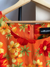 Load image into Gallery viewer, Vintage Tropical Midi/Maxi Dress (Sized XL)