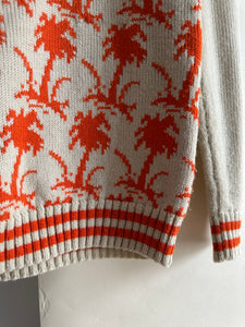 Vintage Palm Tree Sweater (Sized M)