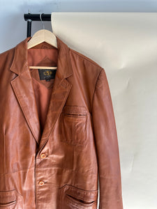 Vintage Leather Coat (Sized M/L)