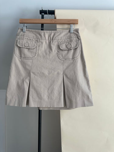 Vintage Pleated Mini Skirt