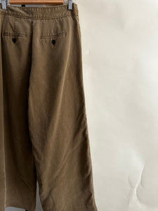 Relaxed Fit Pleated Trousers (Sized 28" Waist)