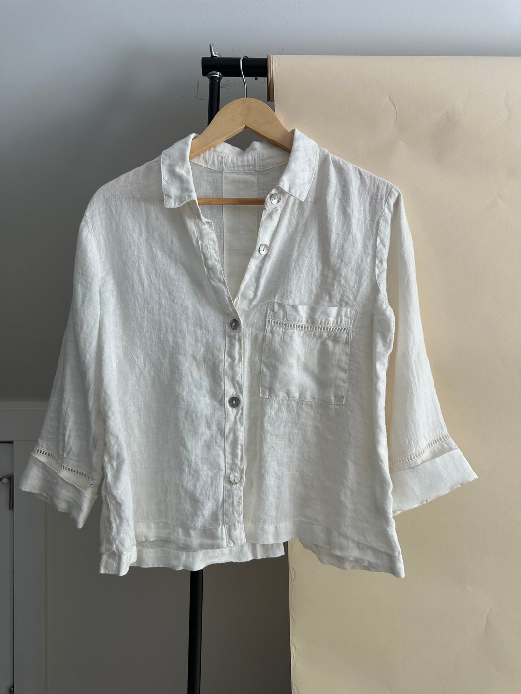 Vintage Linen Blouse