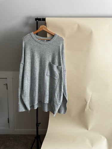 Oversized Knit Sweater (Sized M-XL)