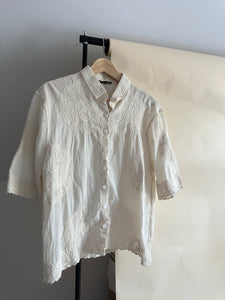 Cotton Embroidered Blouse