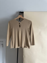 Load image into Gallery viewer, Vintage Micro-Ribbed Blouse (Size S)
