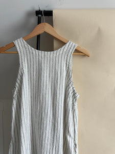 Linen Blend Mini Dress (Sized XS/S)