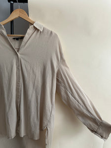 Gauzy Cotton Button Down (Sized S-L)