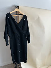 Load image into Gallery viewer, Vintage Faux Pearl Sweater Dress (Sized M/L)