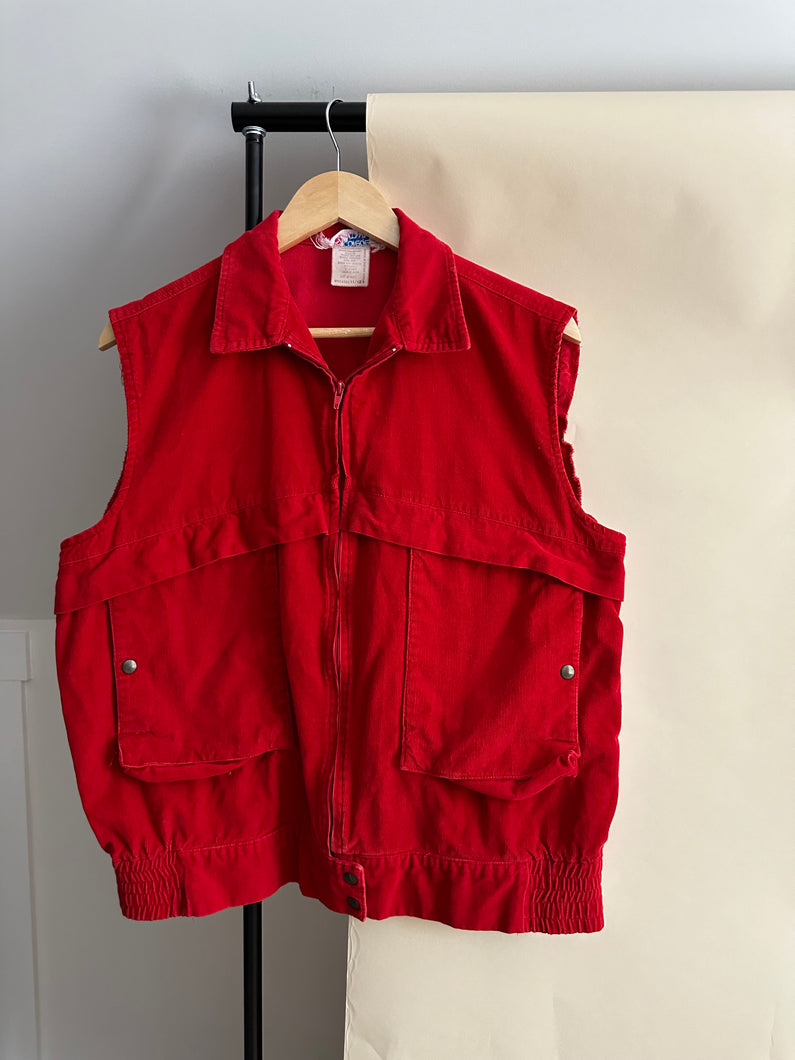 Vintage Cord Zip Vest (Sized S-L)