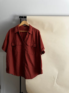 Boxy Cut Blouse (Sized M-XL)