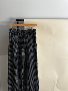 Polka Dot Flare Pants (Sized 29"+ Waist)