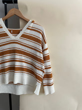 Load image into Gallery viewer, Striped Sweater Hoodie (Sized XXS/XS)