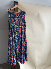 Load image into Gallery viewer, Vintage Gauzy Floral Dress (Sized L)