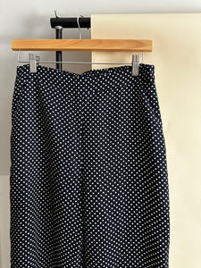 Polka Dot Flare Pants (Sized 29"+ Waist)