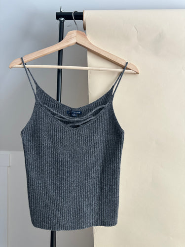 Sweater Ribbed Tank