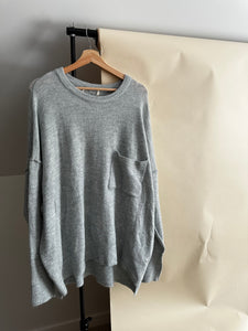 Oversized Knit Sweater (Sized M-XL)