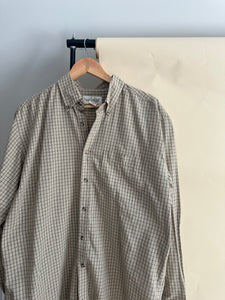 Vintage Plaid Boyfriend Button Down