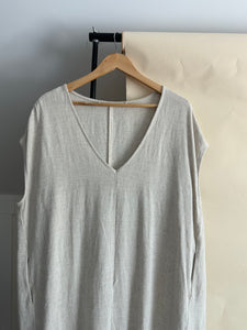 Linen (Blend) Swing Dress