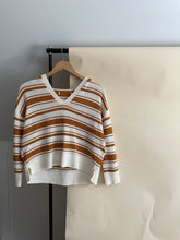 Load image into Gallery viewer, Striped Sweater Hoodie (Sized XXS/XS)