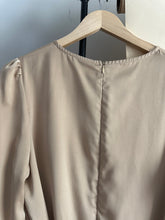 Load image into Gallery viewer, Puff Sleeve Tied Midi/Maxi Dress