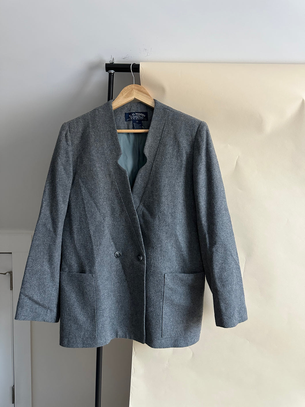 Vintage Wool Blend Blazer (Sized M/L)