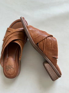 Leather Sandal Slides