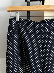 Polka Dot Flare Pants (Sized 29"+ Waist)