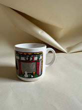 Load image into Gallery viewer, Vintage Christmas Mug - Fireplace