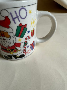 Vintage Christmas Mug - Ho Ho Ho