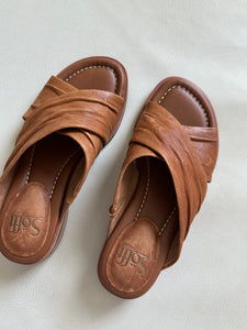Leather Sandal Slides