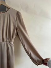 Load image into Gallery viewer, Puff Sleeve Tied Midi/Maxi Dress