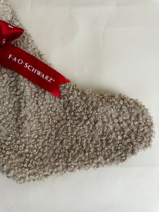 FAO Schwarz Teddy Bear Stocking