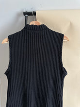Load image into Gallery viewer, Vintage Leather Sweater Vest (Sized M)