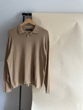 Load image into Gallery viewer, Vintage Ribbed Polo Sweater (Sized M-XL)