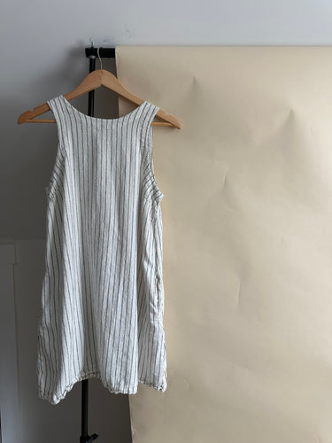 Linen Blend Mini Dress (Sized XS/S)