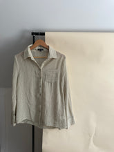 Load image into Gallery viewer, Sheer Ribbed Button Down (Sized S/M)