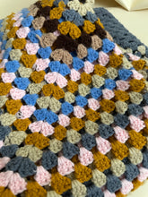 Load image into Gallery viewer, Vintage Handmade Crochet Blanket