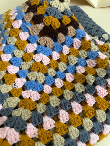 Vintage Handmade Crochet Blanket